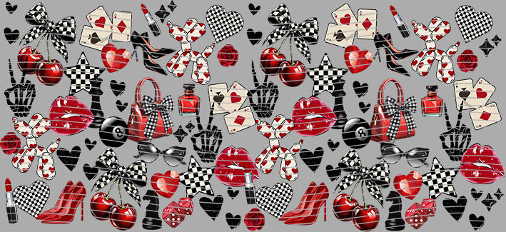 16oz Distressed Checkered-DC-38